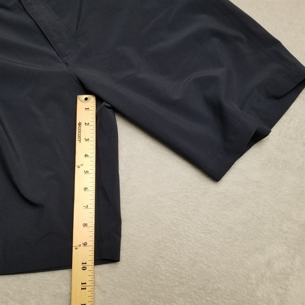 Callaway Shorts Mens 34x10 Black Flat Front Chino Performance Golf Activewear - Picture 9 of 11